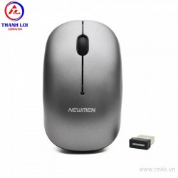 Chuột máy tính không dây Newmen F270 (USB Màu Bạc, Màu Hồng) thumb