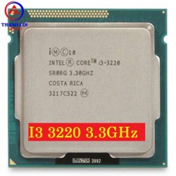 CPU Intel Core i3 3220 (3.30GHz, 3M, 2 Cores 4 Threads)  Cũ không quạt
