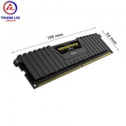 RAM Corsair Vengeance LPX 8GB (1x8GB) DDR4 3200MHz Black thumb