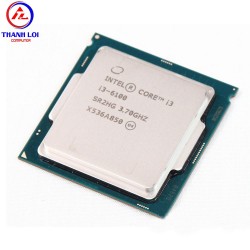 CPU Intel Core i3 6100 (3.70GHz, 3M, 2 Cores 4 Threads) CPU Cũ Không Quạt