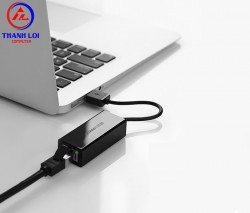 Cáp chuyển USB 3.0 to Lan hỗ trợ 10/100/1000 Mbps chính hãng Ugreen 20256 thumb