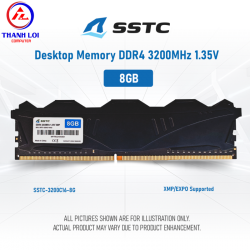 Ram PC SSTC 8GB DDR4 AMD/INTEL (3200 Mhz) thumb