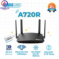 TotoLink A720R - Router băng tần kép AC1200