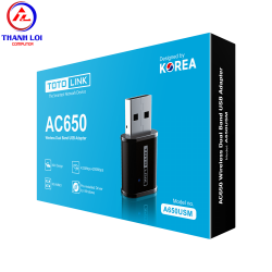 TotoLink A650USM - USB Wi-Fi mini băng tần kép AC650 thumb
