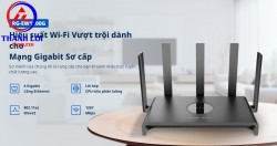 Bộ phát WiFi Reyee RG-EW1300G Chuẩn AC tốc độ 1300Mbps