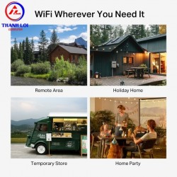 Router Wi-Fi N 4G LTE 300 Mbps Mercusys MB115-4G thumb