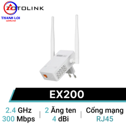 TotoLink EX200 - Mở rộng sóng Wi-Fi chuẩn N 300Mbps thumb