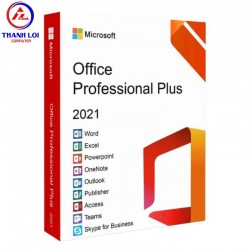 Microsoft Office Professional Plus 2021 Box DVD (1 PC vĩnh viễn ) - Nhập khẩu