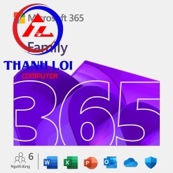 Phần mềm M365 Family English APAC Subscr 1YR Medialess (EP2-36878) - Chính hãng