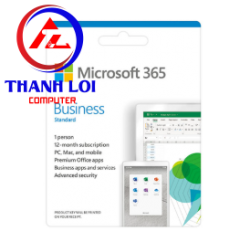 Dịch vụ trực tuyến Microsoft 365 Business Standard (no Teams)- Annual - Chính hãng