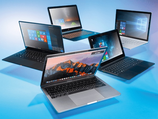 Nhiều mẫu laptop cho khách hàng lựa chọn