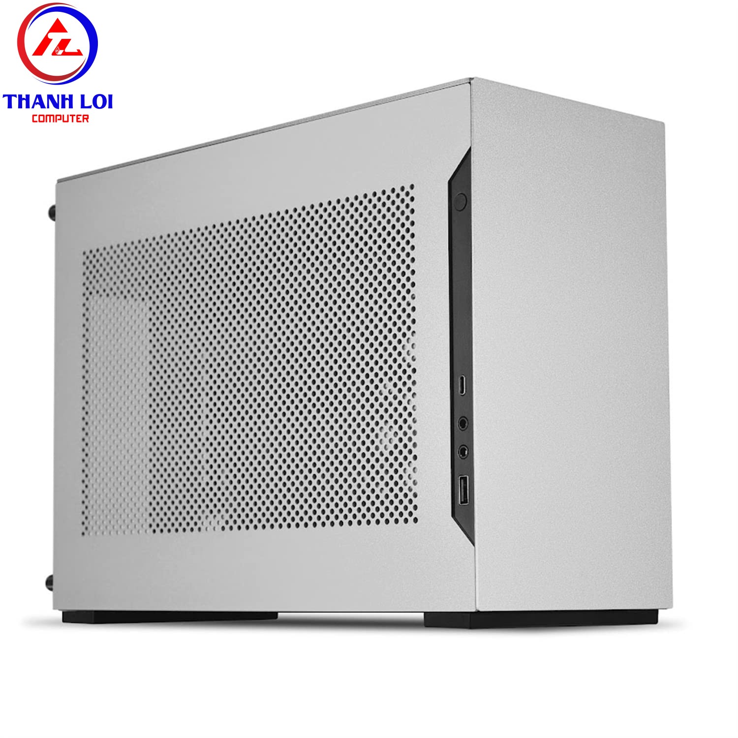 Vỏ Case Lian Li A4-H2O X4 – Silver, iTX Case