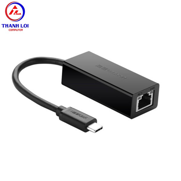 Cáp USB Type-C to Lan 10/100/1000Mbps chính hãng Ugreen 50307