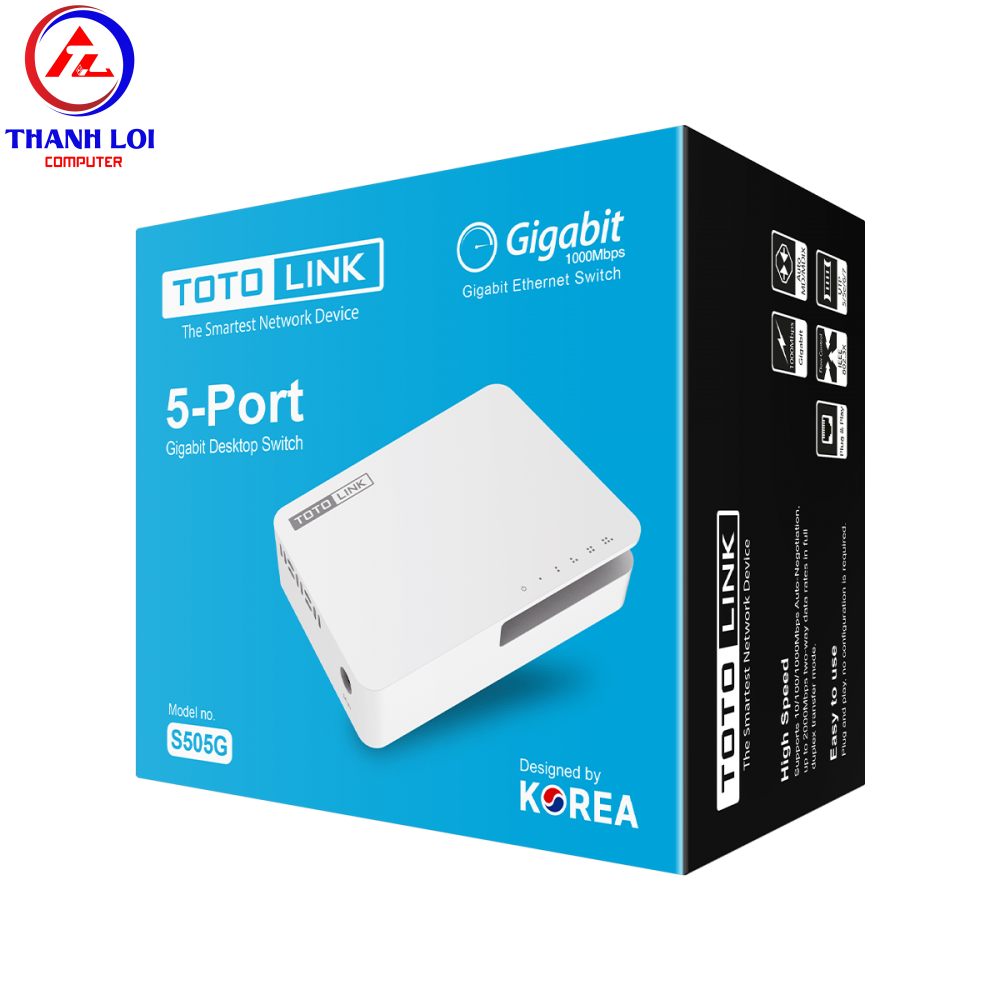 S505G - Switch 5 cổng Gigabit