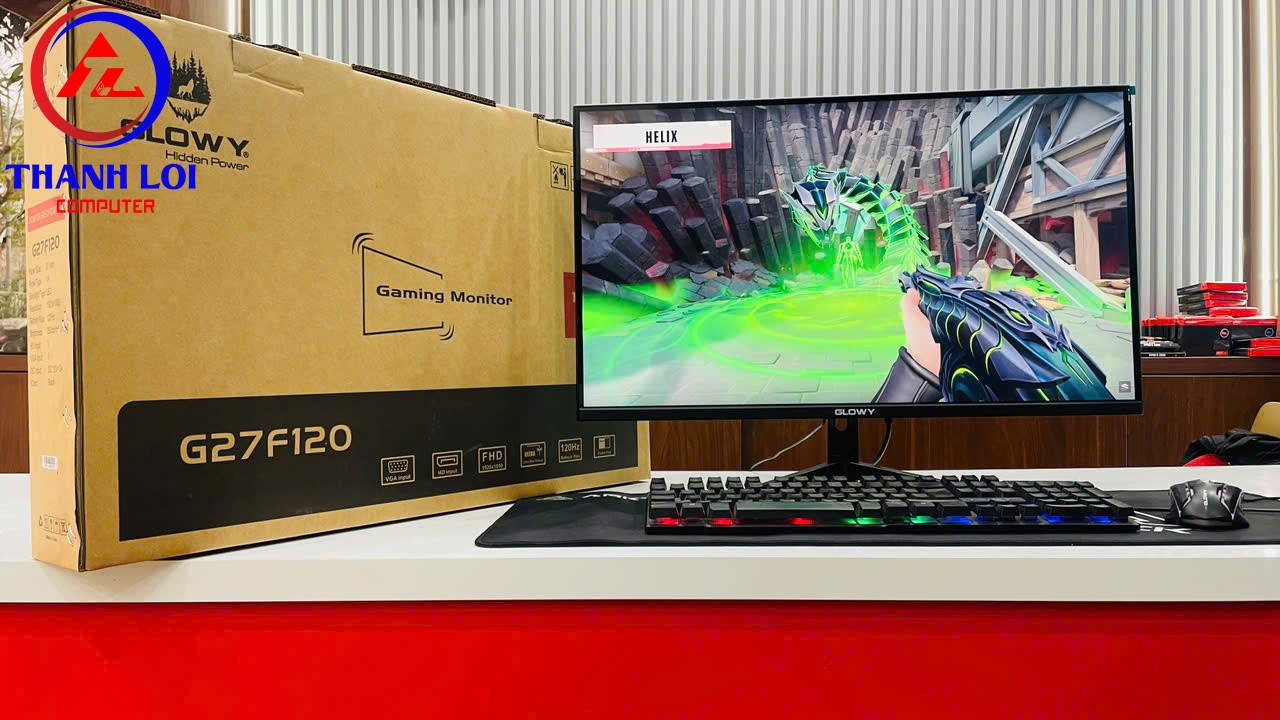 Màn hình GLOWY G27F120 Phẳng 120Hz
