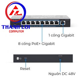 Switch POE 9 cổng RUIJIE REYEE RG-ES209GC-P