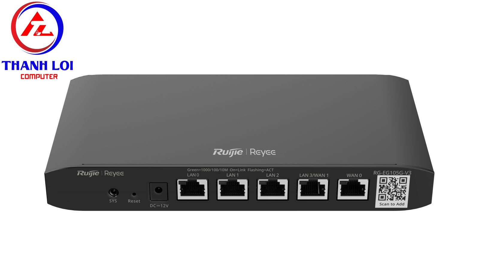 Smart Gateway Ruijie Reeye RG-EG105G-P-V3
