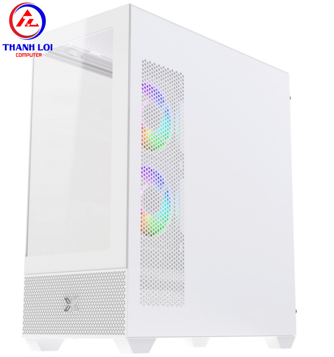 XIGMATEK ALPHARD ARTIC 3GF (EN43826) - GAMING ATX, KÈM 03 FAN XIGMATEK G20F