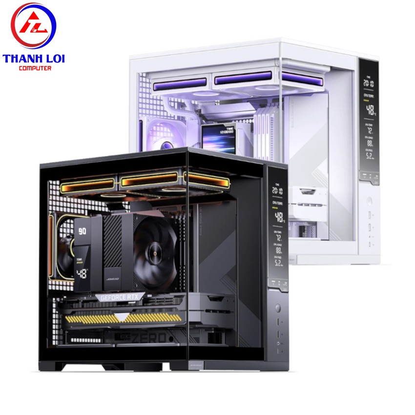 VỎ CASE JONSBO D34 BLACK (MINI Matx, Màu Đen)