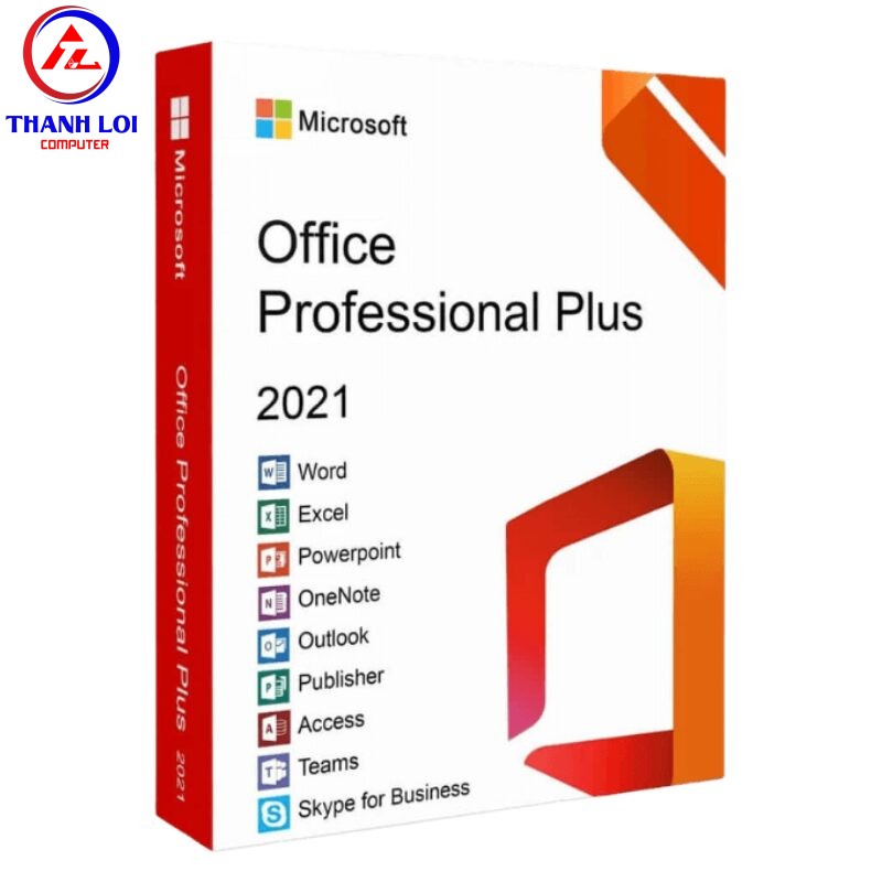 Microsoft Office Professional Plus 2021 key điện tử (5 PC vĩnh viễn ) - Nhập khẩu