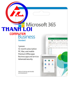Dịch vụ trực tuyến Microsoft 365 Business Standard - annual - Chính hãng