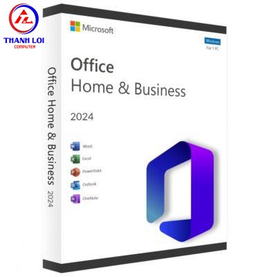 Microsoft  Office Home & Business 2024 key điện tử ( 1 PC Vĩnh Viễn ) - Nhập khẩu